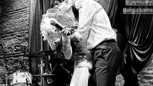 Gaye Su Akyol ve Ali Güçlü Şimşek evlendi! İşte düğünden ilk kareler