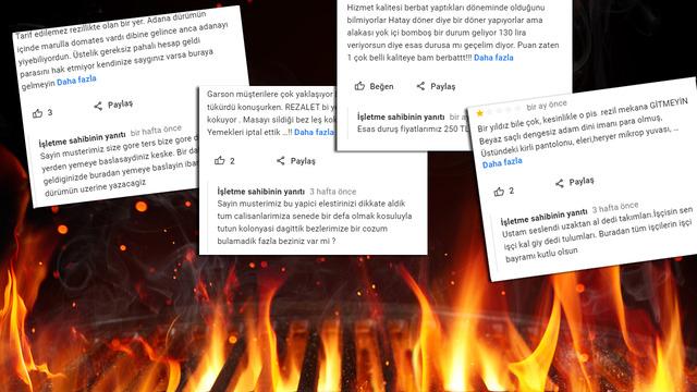 Kaş'taki ocakbaşının rahatlığı olay oldu! Olumsuz yorumlara verdiği yanıtları gören inanamadı: Kendinize saygınız varsa buraya gelmeyin!