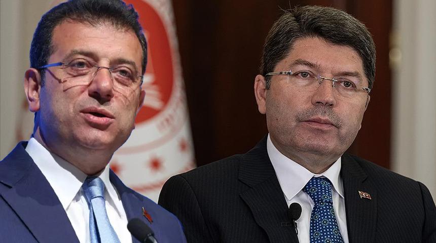 Bakan Tunç ile İmamoğlu arasında 'parmak' polemiği! "O benim değil, halkın parmağı"