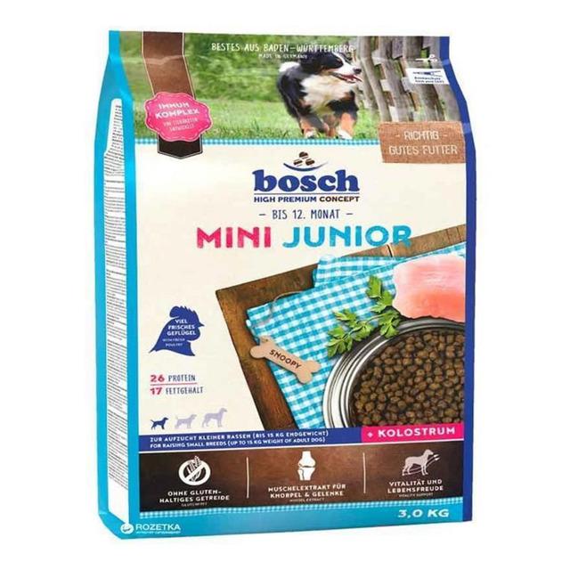 Bosch Mini Junior Tahılsız Yavru Köpek Maması 3 Kg