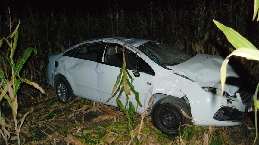 Çanakkale'de sulama kanalına devrilen otomobil sürücüsü öldü