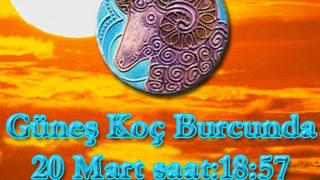 Güneş Koç Burcunda