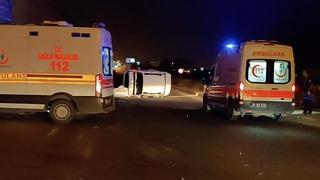 Eskişehir'de otomobille hafif ticari aracın çarpıştığı kazada 4 kişi yaralandı