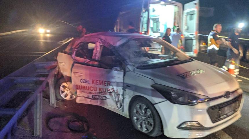 Balıkesir'de zincirleme trafik kazasında 1 kişi öldü, 1 kişi yaralandı