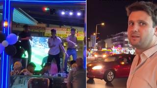 Şovu gören bir daha baktı! Marmaris'te bir eğlence mekanında vitrin dansı... Gözlerimize inanamadık