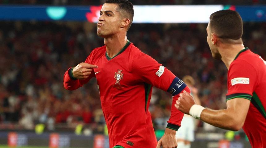 Cristiano Ronaldo durmuyor, İskoçya karşısında da yaptı! Hem de bu kez 88'de sahneye çıktı, galibiyeti getirdi
