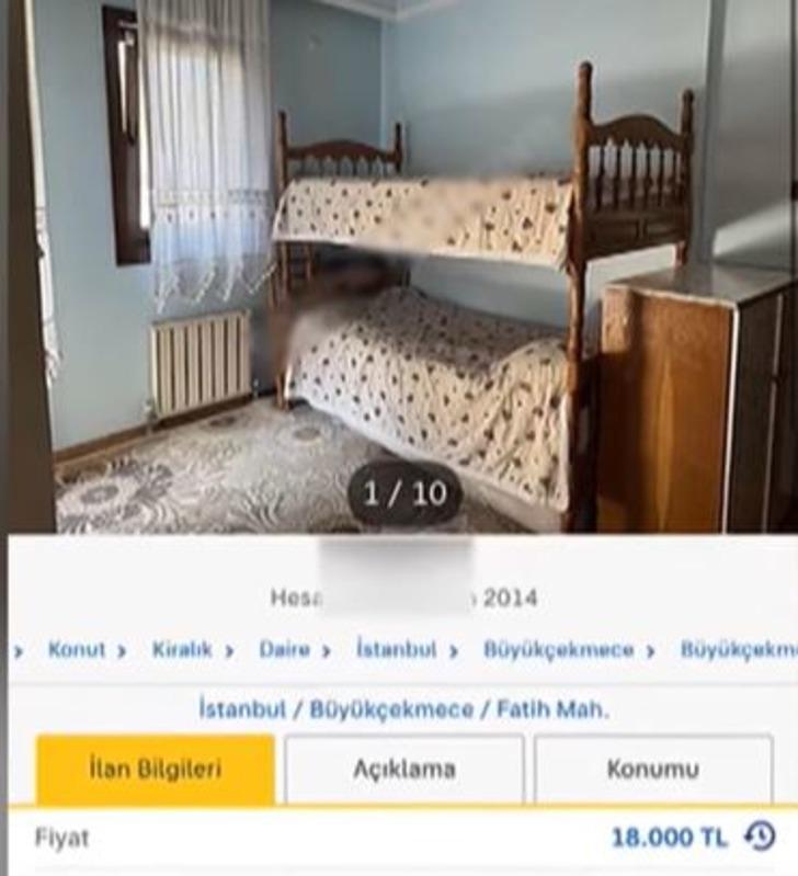Ev değil, oda değil; 18 bin TL'ye kiralık ranza! İlan siteleri doldu taştı: 7 kişi kalıyorlar... Sözleşme yok, gelir iki katı G2