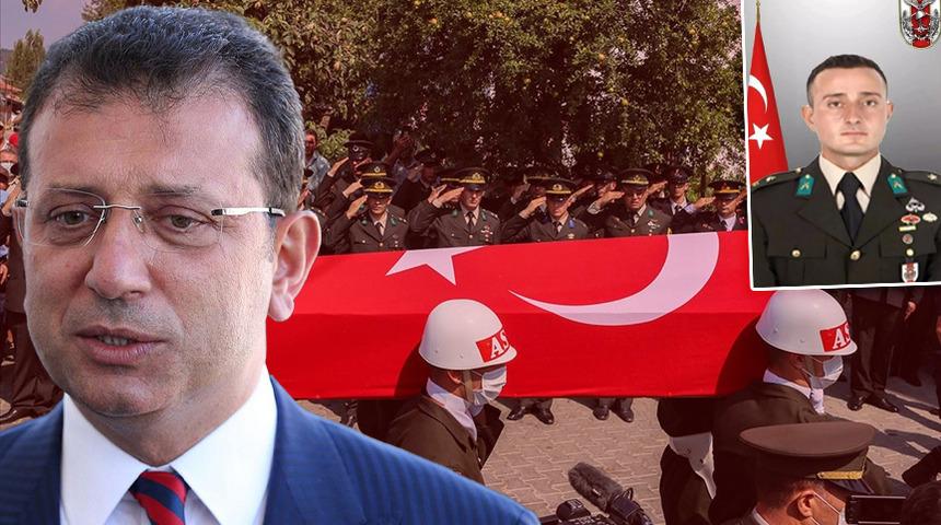 İmamoğlu'nu kahreden haber: Şehit Üsteğmen Ömer Fatih Ayar akrabasıymış!