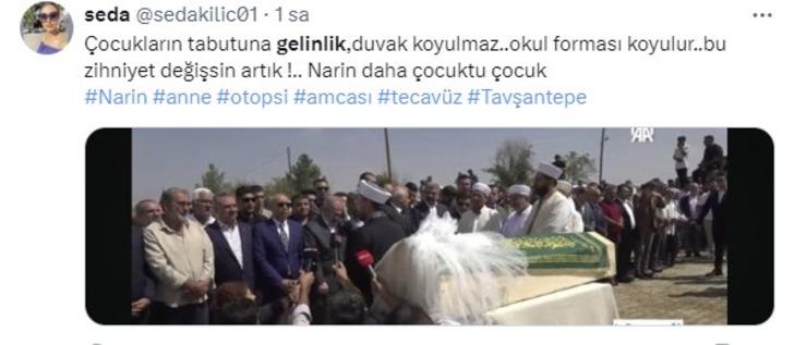 Narin'in tabutundaki gelinlik tartışma yarattı! Sosyal medyadan tepki yağdı: 'Bari ölüyken rahat bırakın' G5
