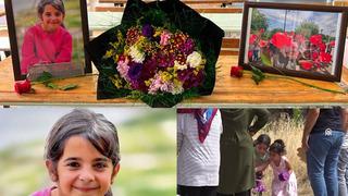 Bugün bu sırada Narin yerine fotoğrafı var: Okul arkadaşları sırasına ve mezarına çiçekler bıraktı