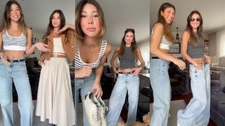 Anne ve kızının paylaşımı sosyal medyada gündem yarattı! Görenler ayırt etmekte zorlandı... Hangisi anne hangisi kızı