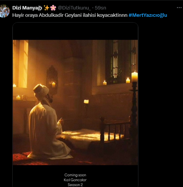 Mert Yazıcıoğlu'ndan Kızıl Goncalar paylaşımı geldi! Sosyal medya yıkıldı G5