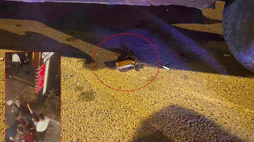 Restoranda akrabalar birbirine girdi! Silah ve bıçaklı kavga: 3 yaralı