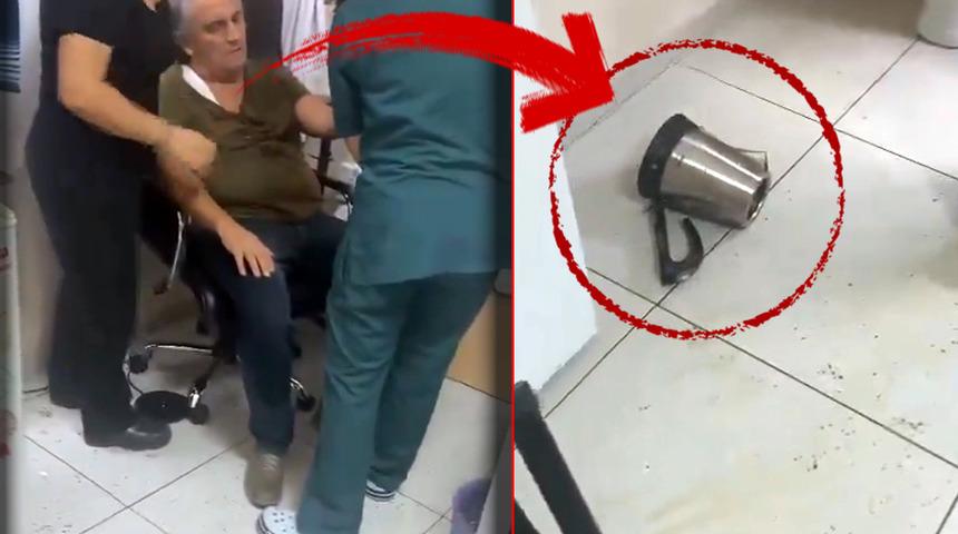 Doktorun kafasına elektrikli çaydanlıkla vura vura kafatasını çatlattı: Adana bu saldırıyı konuşuyor