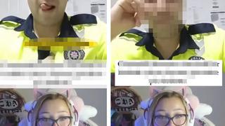 Görüntülü konuşmada bir polis memurunun uygunsuz hareketleri görenlere pes dedirtti! Bu nasıl polis tepkileri gecikmedi... Açığa alındı