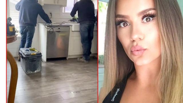 Ustalar yanlış eve geldi! Ev sahibi eve geldiğinde mutfağını yenileyen bir ekip gördü... Nasıl güzel bir hata böyle