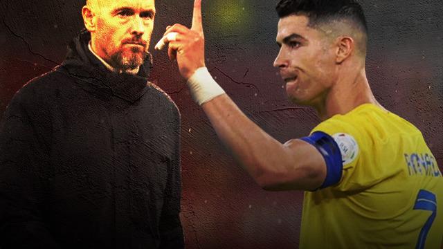 Cristiano Ronaldo'dan eski hocası Erik Ten Hag'a sert eleştiriler! ''Manchester United Teknik Direktörü bunu söyleyemez...''