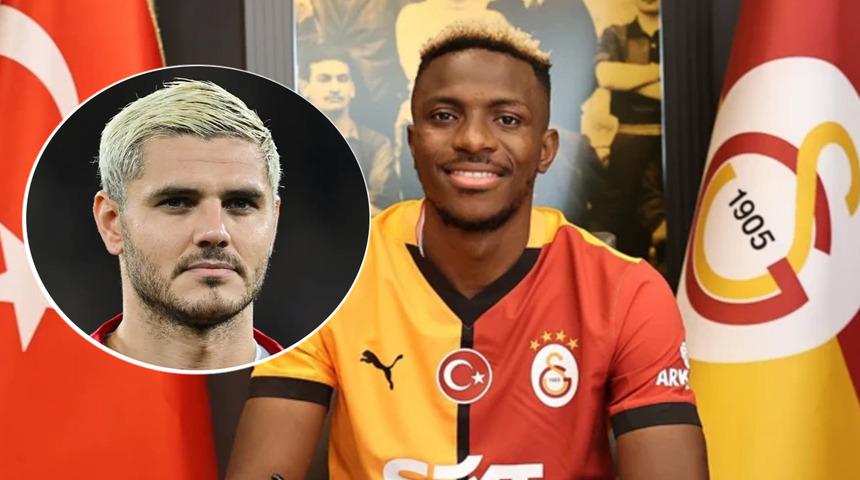 Okan Buruk'tan Osimhen kararı! Icardi dönene kadar sistem değişmeyecek