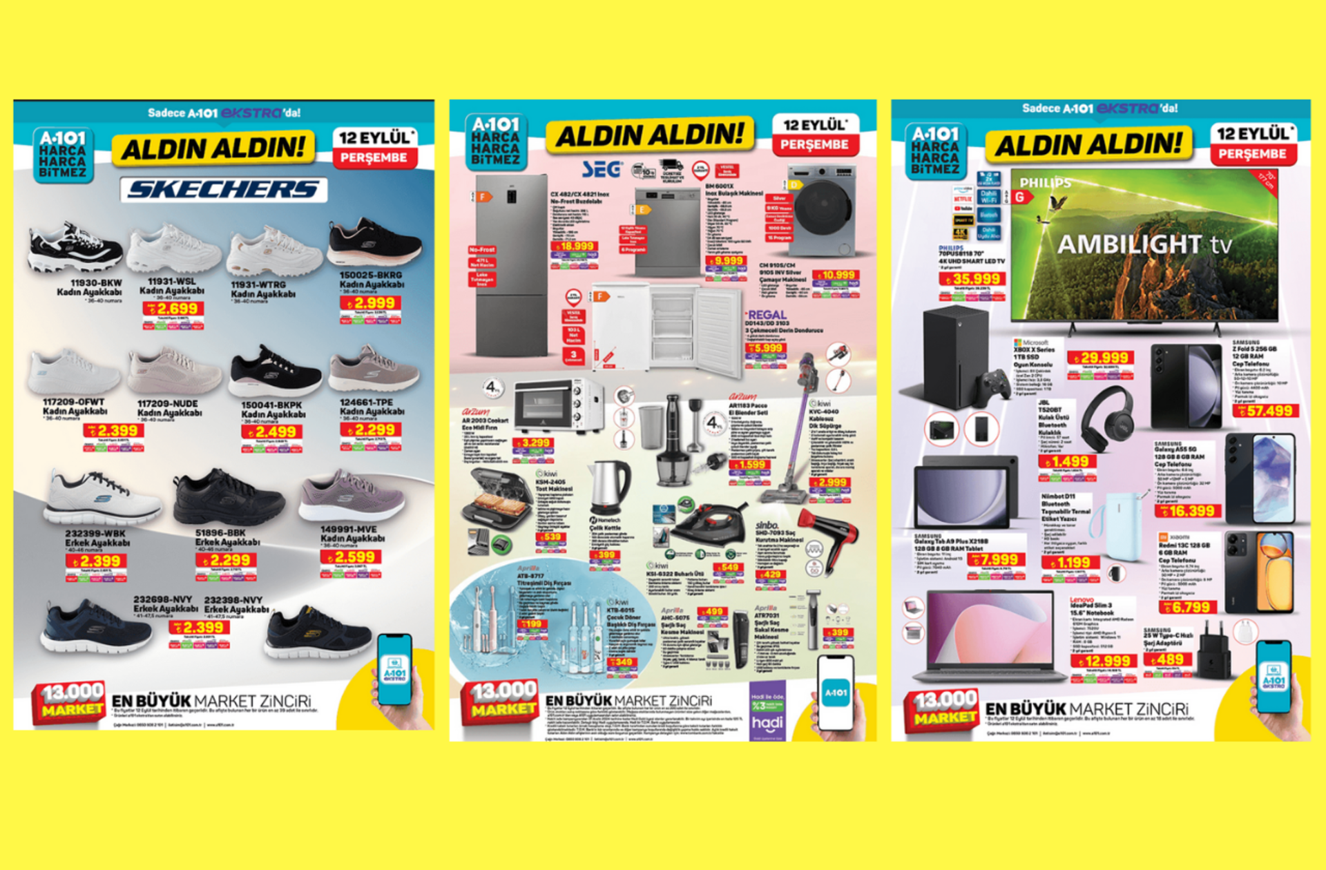 A101'e Skechers ayakkabı geliyor! İşte 12 Eylül 2024 A101 Aldın Aldın Kataloğu