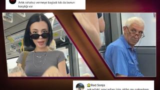Otobüs, metrobüs, metro, market, stat ve hatta uçak... Çektiği videolarla resmen adliyenin çevresinde dolaşıyor