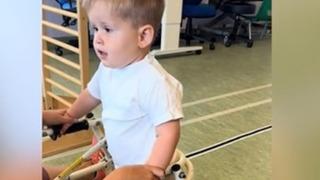 Dünyaya bir kez daha gelsem deyimini yaşadı, küçük bebek adeta yeniden doğdu