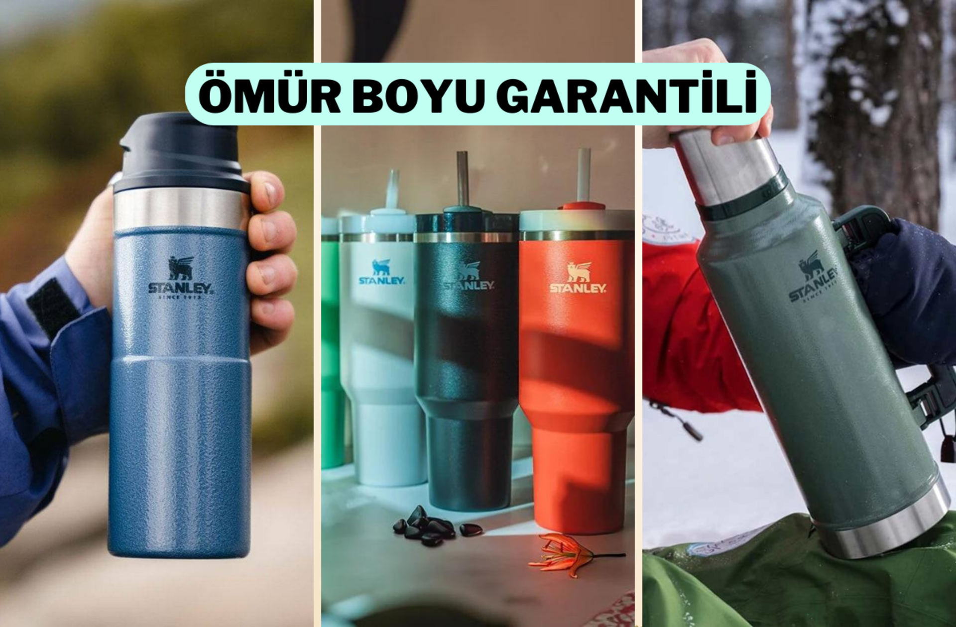 Stanley termoslarda indirim başladı! Dayanıklılık, şıklık ve kalite bir arada...