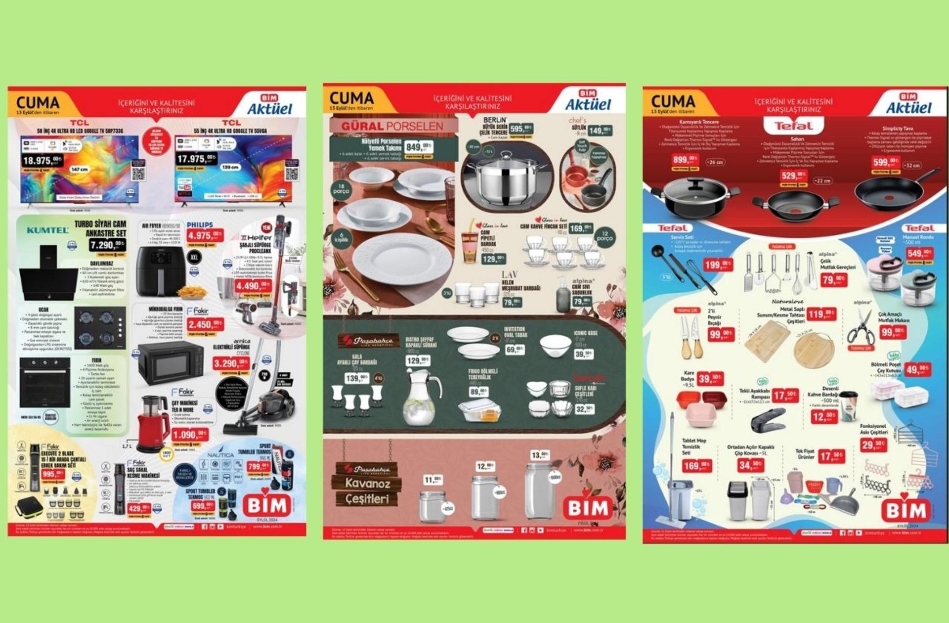 BİM'e Philips airfryer geliyor! 13 Eylül 2024 BİM Aktüel Kataloğu burada