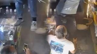 Yer: Nevşehir! Eşine az rastlanır olay: Apartmanda bastığı zemin çöktü, dükkanın tavanında asılı kaldı