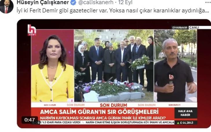 Fulya Öztürk denedi ama araya giremedi! Narin'in babası Arif Doğan canlı yayında Ferit Demir'i hedef gösterdi! Gazetecilerden mesaj yağdı G4