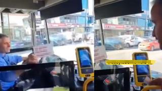 Elinde 'Hoş geldiniz' yazılı pankartla yolcularını karşılayan sürücü sosyal medyada gündem yarattı! Helal olsun şoför abime