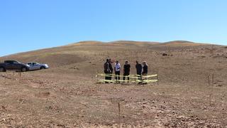 Bu kez 'obruk' değil! Görünce hemen haber verdiler... Emniyet şeritleri çekildi