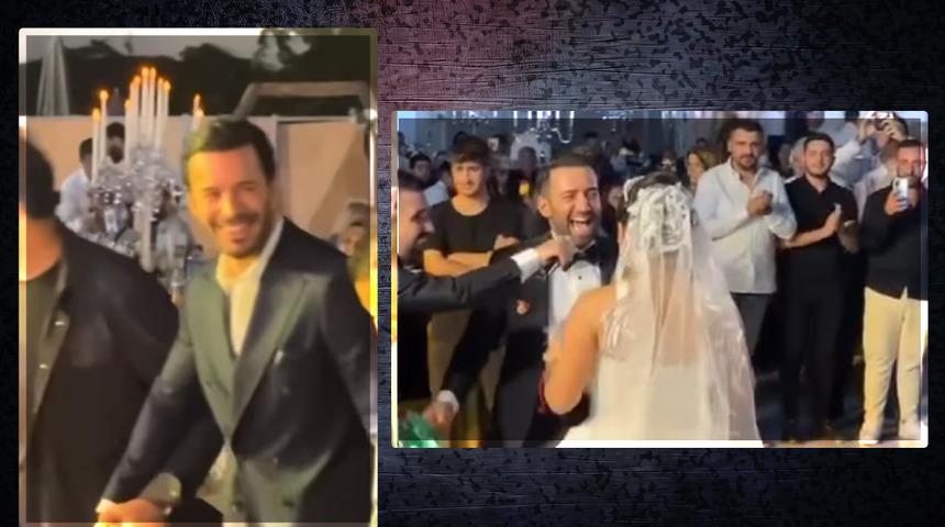 Ferit Kaya ve Yasemin Ceren Diyarbakır'da evlendi! Barış Arduç düğünde halay çekince gündem oldu