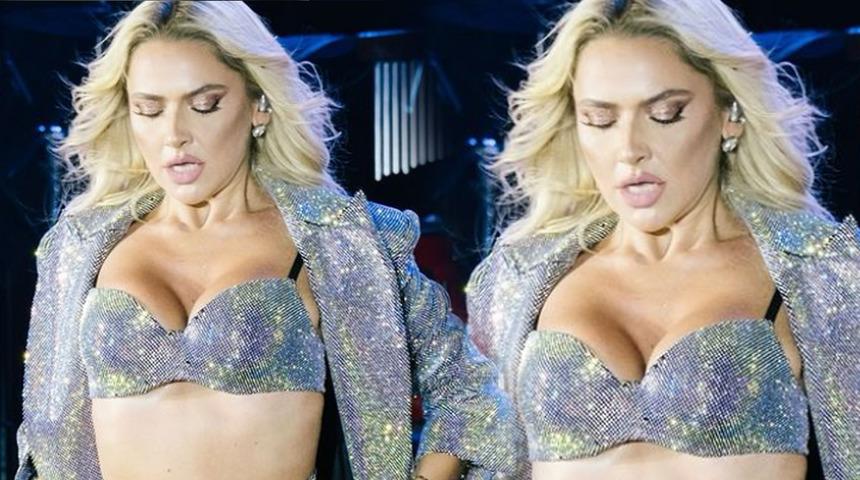 Esas Oğlan dizisinde rol alacak olan Hadise'den mini şort-sütyen kombini! Konser pozlarıyla yine gündemde