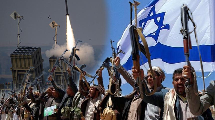 Füze İsrail'in merkezine düştü! Husiler ülkeyi kalbinden vurdu: Sirenleri duyunca sığınaklara kaçmaya çalıştılar, Netanyahu tehdit savurdu