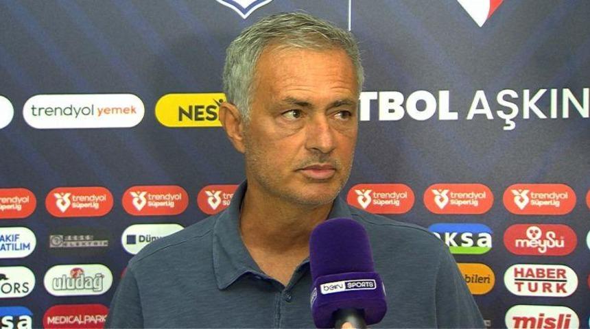 Fenerbahçe Teknik Direktörü Jose Mourinho 2-0 kazanılan Kasımpaşa maçının ardından takımdaki problemi açıkladı!