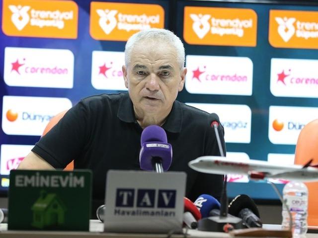 Rıza Çalımbay Alanyaspor karşısında kaybedilen 2 puanı böyle yorumladı!