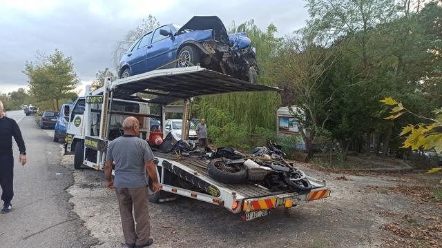 Kocaeli'de otomobille çarpışan motosikletin sürücüsü öldü