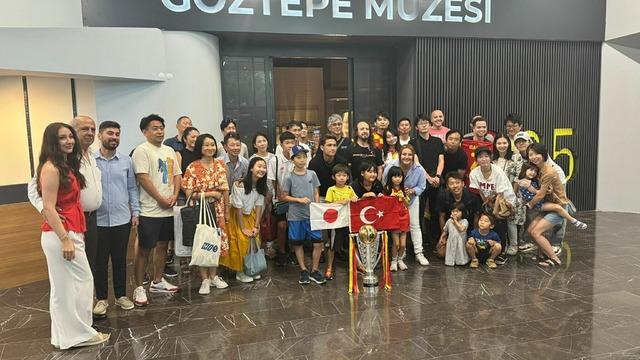 Göztepe'ye Japonlar akın etti