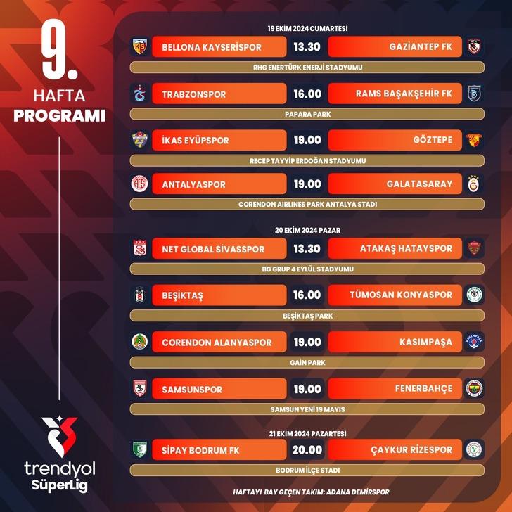 Türkiye Futbol Federasyonu açıkladı! Trendyol Süper Lig'de derbi tarihleri belli oldu G3