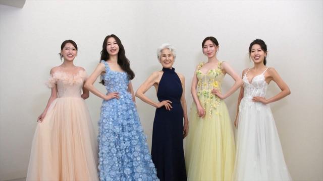 Herkes Miss Turkey'i konuşurken Güney Koreli daha renkli! 80 yaşında Miss Universe Güney Kore 2024 yarışmacısı oldu