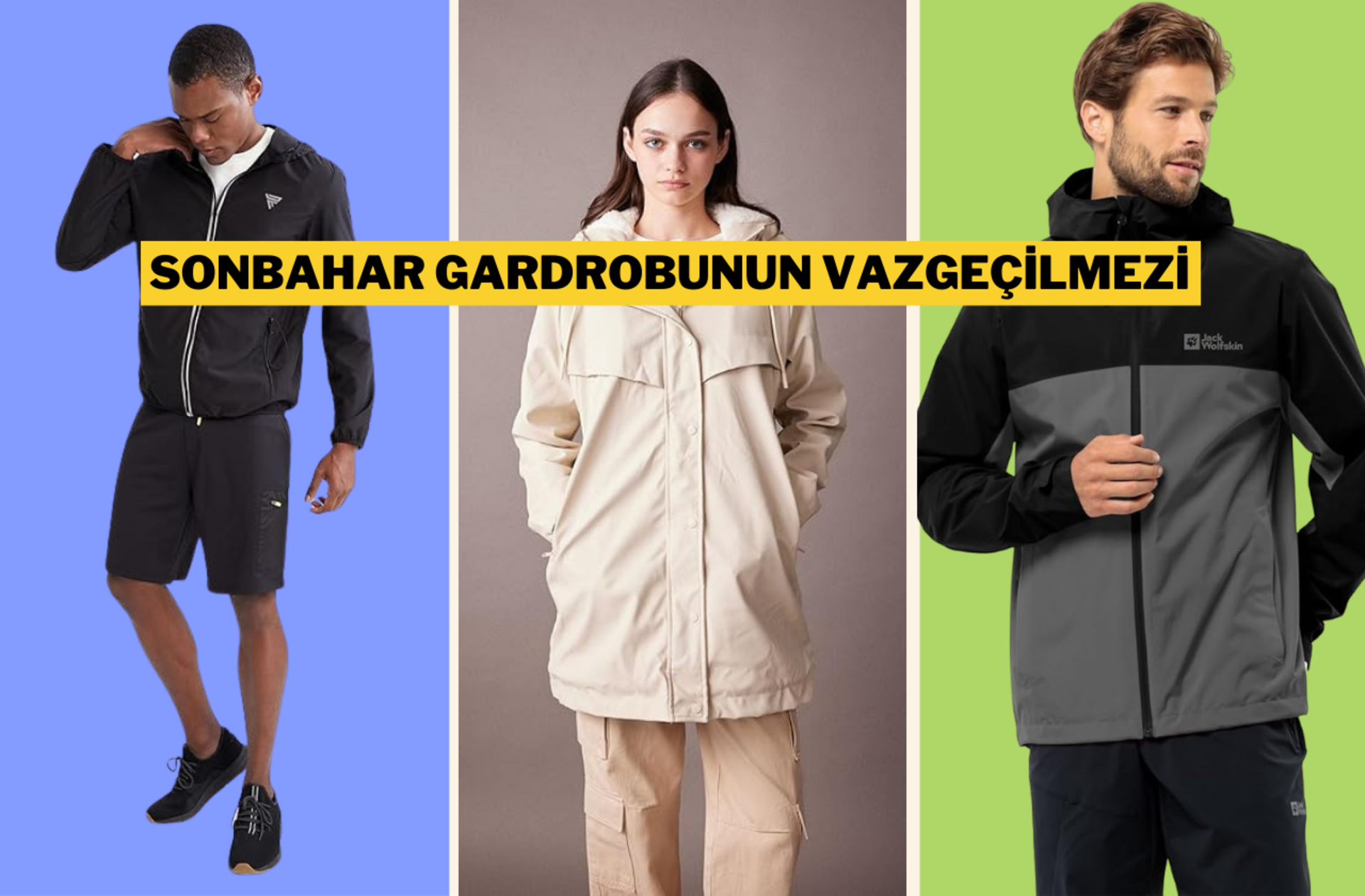 Columbia'dan Puma'ya yeni sezona yaraşır yağmurluk modelleri