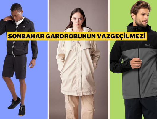 Columbia'dan Puma'ya yeni sezona yaraşır yağmurluk modelleri