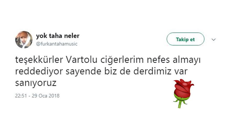 T&uuml;rk milletinin yeni aşkı Vartolu'ya methiyeler d&uuml;zen Twitter kullanıcıları