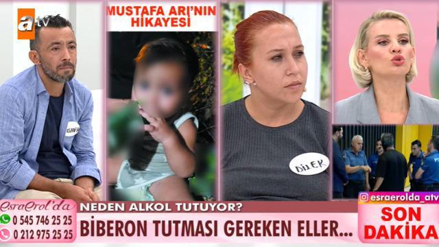 Esra Erol canlı yayınında gözaltı! Bebeğe uyuması için alkol içiren aile kan dondurdu... Beni kocamdan kurtarın