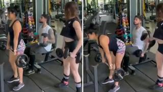 Kız arkadaşıyla spor salonuna giden adam zor anlar yaşadı! Davranışı takdir topladı... Korku böyle bir şey