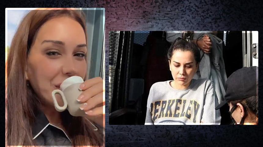 Dilan Polat bildiğiniz gibi... Bu sefer altın tozu yok |Kahvesini eline alıp anlattı: Cezaevindeki kahve çok farklıydı
