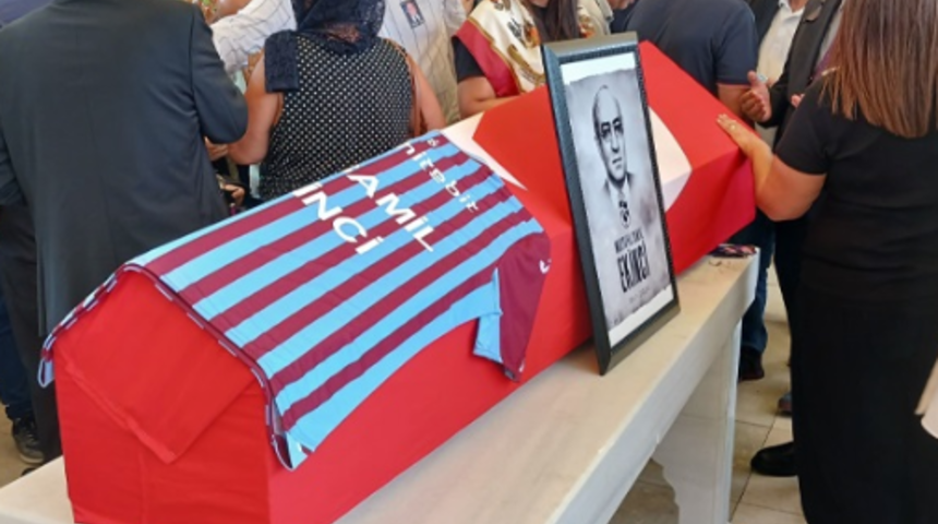 Trabzonspor Kulübü Başkanlarından Mustafa Şamil Ekinci son yolculuğuna uğurlandı
