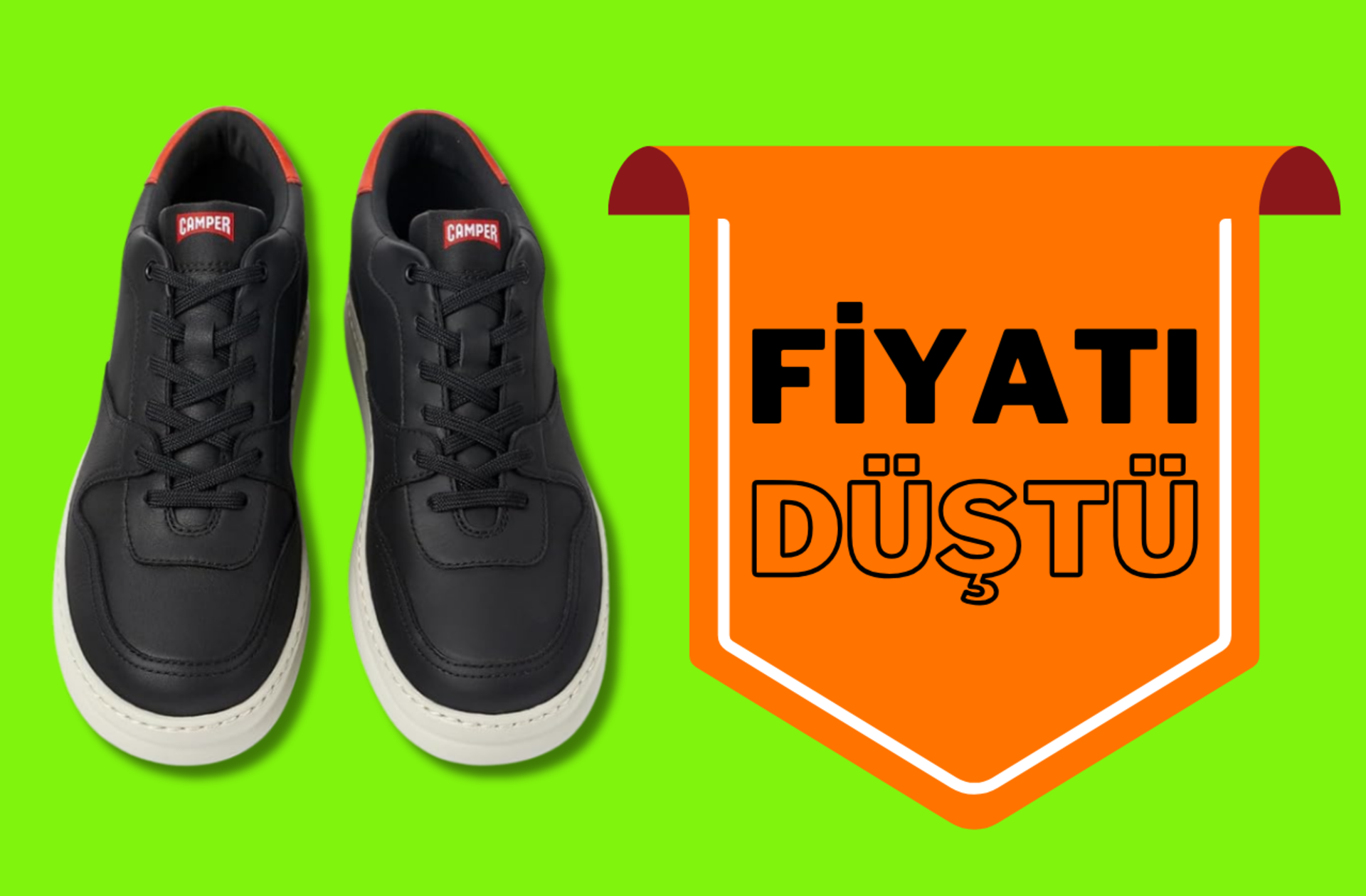 Rahatlık ve kalite bir arada! Camper sneakerda kaçırılmayacak indirim