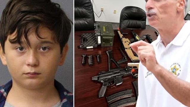 Arkadaşlarını tehdit etti! Daha 11 yaşında cephaneliği ve ölüm listesi var