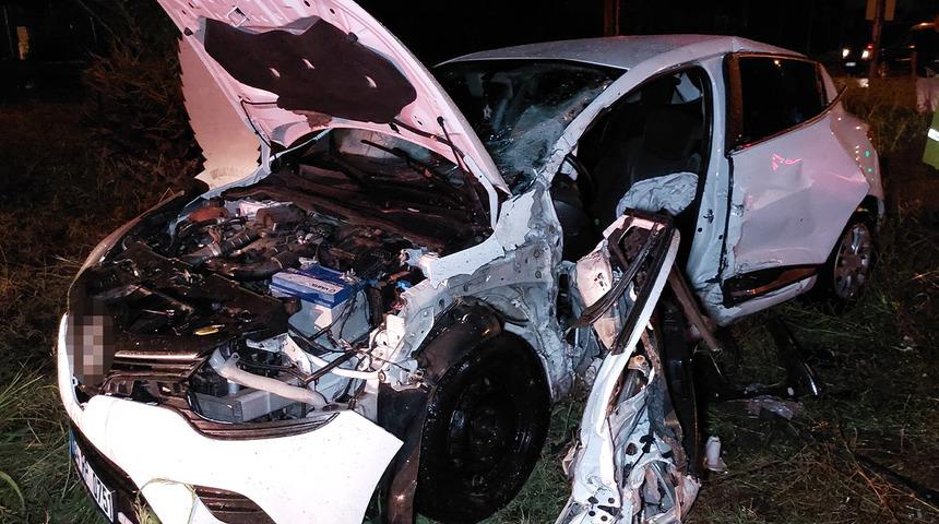 Samsun'da feci kaza! Minibüs ile otomobil çarpıştı, yaralılar var